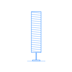 Furniture Floor Lamps Ikea Holmo Floor Lamp Editable Svg Line Art, Free Vectors File